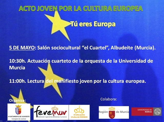 Albudeite acogerá el acto joven por la cultura europea
