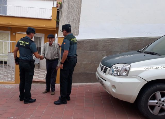 Localizado en menos de dos horas un octogenario desaparecido en Albudeite