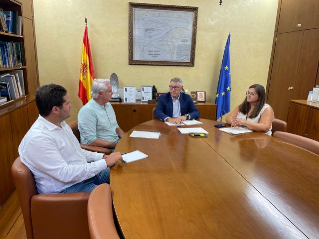 La CHS estudia con el Ayuntamiento de Albudeite el aprovechamiento para riego de las aguas depuradas del municipio