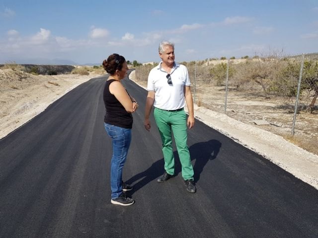 Agricultura destina más de 700.000 euros para mejorar ocho caminos rurales en la Región