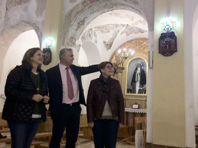 La Comunidad finaliza la restauración de la imagen de la patrona de Albudeite