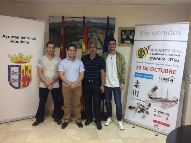El próximo sábado 29 de octubre Albudeite acogerá el II Campeonato Regional de Yawara-Jitsu en el Pabellón municipal Antonio Cañadas
